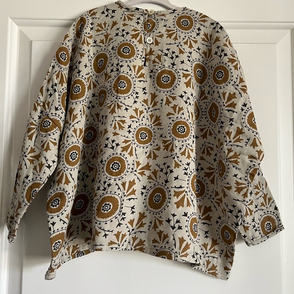 Rylee + Cru Medallion Floral Blouse size 4-5Y - Picture 2 of 10